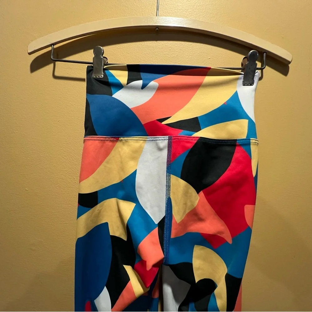BEACH RIOT Sport Piper Leggings In Primary Mod High Rise Size XS Yoga Athleisure - Picture 7 of 15